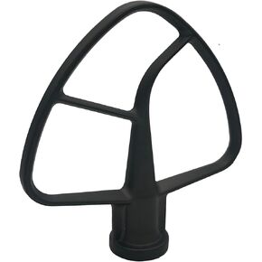 4.8 L 4.5 and 5 Quart aluminium TILT-HEAD FLEX EDGE BEATER ，Compatible with Kitchenaid stand mixer models K45SS, KSM75, KSM95, KSM150PS, KSM152PS and KSM155GB. (4.5-5 Quart) (4.5-5Quart)