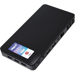 MeLE Reddot Winner Mini PC Overclock3C N5095(up to 2.9GHz) 16GB RAM, 512GB Storage, Mini Desktop Computer, Triple Screen Display, Full Function USB-C on Office Education Home