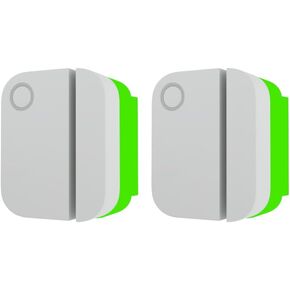 Ring Alarm Magnet Riser | 2 Pack Glow in The Dark Set with 3M Adhesive - Easy Mount to Any Doorway, Window, and Entryway | Ring Sensor/Magnet Not Included (1/2 inch)