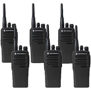 6 CP200D-G6-D HIGH PKG UHF Digital/Analog MotoTRBO Two-Way Radios (AAH01QDC9JA2) by Motorola-Solutions - Intended for Business Use