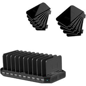 [Bundle] Unitek 10 USB Ports Charging Station and 11 Detachable Dividers