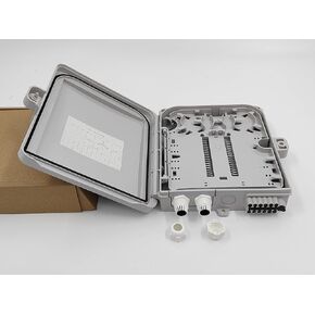 12 Core FTTH Fiber Distribution Box, Fiber Optical Terminal Box Splitter Box, for SC, FC, E2000 Adapters