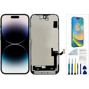 for iPhone 15 Screen Replacement for iPhone 15 LCD Screen Replacement for iPhone 15 A2846, A3089, A3092, A3090 LCD Display Touch Screen Assembly Repair Parts