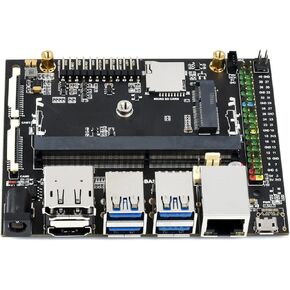 Waveshare Jetson-IO-Base-A Carrier Board Jetson Nano Development/Expansion Kit Alternative Solution of B01 Kit Compatible with Both Jetson Nano and Jetson Xavier NX Only Carrier Board