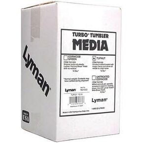 Lyman 7631337 Turbo Brass Cleaning Media Untreated Tufnut, Walnut,Brown