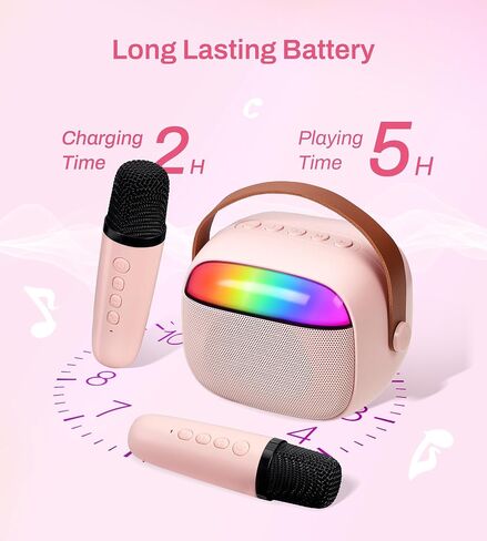Karaoke Machine with Lyrics Display for Adults 14.1" Touch Tablet Screen, Portable Karaoke Speaker PA System with 2 UHF Wireless Microphones, DJ Lights, WiFi, HDMI for Home TV Outdoor Party in Saudi Arabia