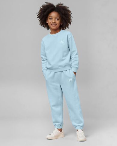 JOE BOXER Girls Sweatshirt Pullover, French Terry Crewneck Sweatshirt for Girls, Comfy Kids Sweatshirts in Kuwait