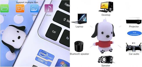 128GB USB 3.0 Flash Drive Novelty Cartoon Unicorn High Speed Pen Drive Data Storage Blue in Saudi Arabia