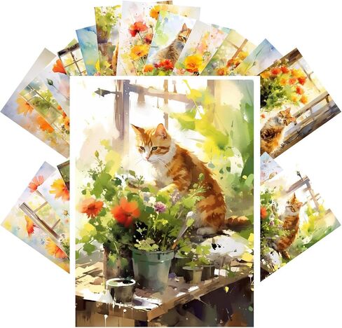 PIXILUV Regal Whiskers: Monarch Cats in Majestic Thrones - A Postcard Set of Royal Feline Splendor and Grandeur in Saudi Arabia