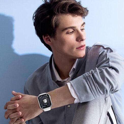 مسافر [3 حزمة] واقي شاشة الخصوصية لشركة Apple Watch 9/8/7 45 مم ، حافظة صلبة فائقة على الكمبيوتر الشخصي مع فيلم مضاد للمضادات المدمجة لسلسلة Apple Watch 9/8/7 45 مم ، أسود/واضح/روز الذهب in Saudi Arabia