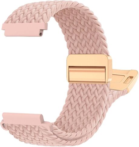 Braided-Band Compatible with Amazfit-Bip 6/Bip 5,22mm Magnetic Stretchy Band for Amazfit GTR 4/GTR 3 Pro/GTR 3/GTR 2e/GTR 2/GTR 47mm/Stratos 3/2/2s/Pace in Saudi Arabia