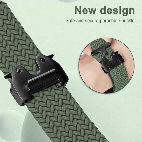 Nylon Bands Band for Garmin Enduro 3/Fenix 8 51mm/Descent Mk3i/tactix 7 AMOLED/Fenix 7X Pro Solar/7X/6X/6X Pro/6X Sapphire/5X, 26mm Nylon Sport Strap for Quatix 7X Stretchy Braided in Saudi Arabia