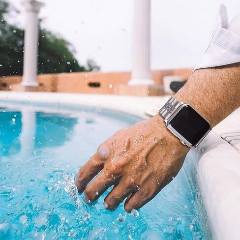 Compatible with Garmin Fenix 8 51mm Bands, 20mm, 22mm, 26mm QuickFit Solid Stainless Steel Metal Band with Butterfly Folding Clasp Link Bracelet Compatible with Enduro, Fenix, Tactix, Descent, Instinct, epix, Approach, Forerunner Series Watch in Kuwait