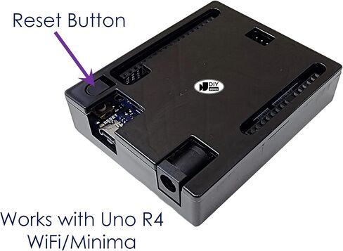 العلبة لـ Arduino Uno R3 ، Arduino Uno R4 WiFi/Minima ، شفاف ، 2 قطعة in Saudi Arabia