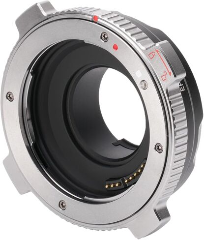 محول تركيب عدسة VILTROX EF-M2 Pro محول حلقة التركيز التلقائي 0.71x معزز سرعة مخفض مع قفل أمان متوافق مع عدسة Canon EF Mount إلى M4/3 كاميرا GH4 GH5 GH5S GF6 GX7GX85 GX9 G9 in Saudi Arabia