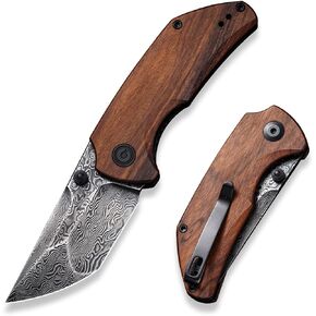 CIVIVI Thug 2 Pocket Knife for EDC, Matthew Christensen 2.69" Nitro-V Blade G10 Handle with Thumb Stud and Reversible Pocket Clip, Folding Knife for Utility Hiking Camping Fishing Outdoor C20028C-2