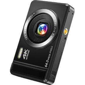 Digital Camera -4k vlogging Cameras - AutoFocus with 16X Zoom