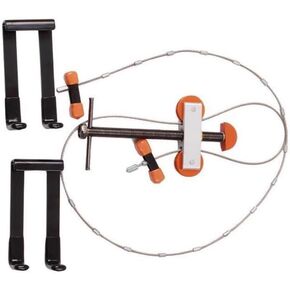 Archery Compound Bow Press and Quad Limb L Brackets, Portable Handheld Bow Press Quad Set for Outdoor Shooting Hunting