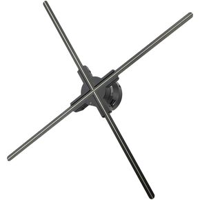 3D Hologram Fan, 27.5 Inch Hologram Projector Screwless Led Lights with App and WiFi, Remote Control, and Bluetooth HD LED 2000*1444PX Resolution for Bar, Shop, Halloween, Christmas