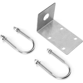 L-bracket ، الفولاذ المقاوم للصدأ u؟ مسامير مشبك سيارة لحم الخنزير هوائي ، لراديو مثبت على المركبات ، هوائي HF