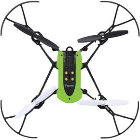 MightySkins Skin Compatible with Parrot Mambo Drone Quadcopter wrap Cover Sticker Skins Solid Lime Green