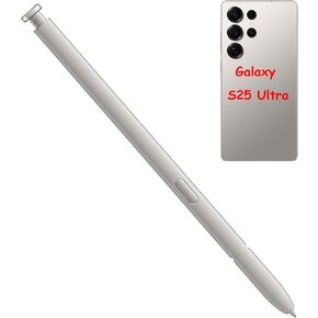 Galaxy S25 Ultra S Pen for Samsung Galaxy S25 Ultra Stylus Pen,Galaxy S25 Ultra 5G S Pen Replacement with 4,096 Pressure Levels,EJ-PS938BBEGUJ (Light Silver)