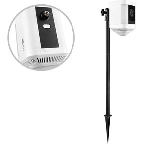 HOLACA Spike Pole Mount Ground Stake with Extension Tube for Spotlight Cam Plus/Pro (Battery/Plug-in) Stick Up Cam Stand Bracket