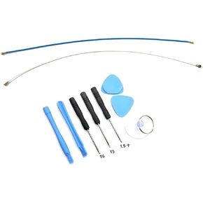 2pcs/Set Signal Antenna Flex Cable Replacement Repair Part for Samsung Galaxy A52 5G SM-A526U A526 Incl Tool Kit