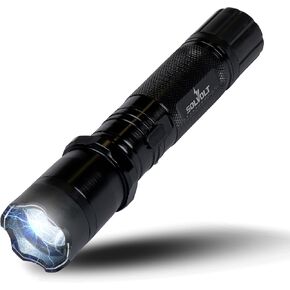 Solvolt القابلة لإعادة الشحن مصباح يدوي بندقية-Taser قوي للنساء والرجال-جهاز الدفاع عن النفس مع LED LED-Compact و Helreaded Carry-بواسطة الدفاع الأصلي