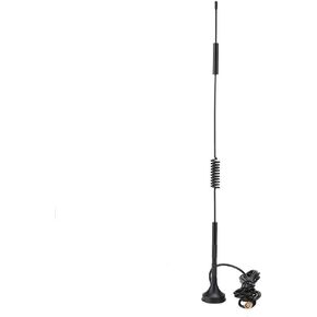 LTE Outdoor Antenna SMA Male 4G/3G 18dBi High Gain Magnetic GSM Outdoor Sucker Antenna 700-2700MHz 36cm High