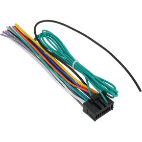 The Lord of the Tools 16Pin Wire Harness استبدال متوافق مع Pioneer DMH MVH Series Series Radio Models DMH-100BT DMH-1500NEX MVH-200EX SPH-DA120