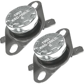 2 pcs DE47-20037A Range High-Limit Switch Thermostat KSD1 150 for Samsung Microwave Oven NX NE FTQ NV NQ FER FTQ Series