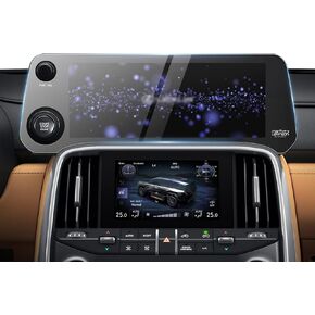حامي شاشة Karltys 2PCS لـ LEXUS LX 600 2022 2023 2024 2025 12.3 بوصة شاشة تعمل باللمس ، زجاج مقرب مضاد للوهج لملحقات LEXUS LX600 ،