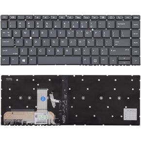 TLBTEK Backlight Keyboard Replacement Compatible with HP Elitebook 1040 G4 1050 G1 and EliteBook X360 1040 G5 1040 G6 Series Laptop