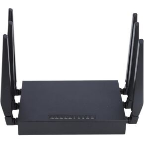 Dpofirs 5G CPE 6 Router for Middle East, Asia, Africa, WiFi6 1000Mbps Gigabit Ethernet Network, 8 Antennas, Plug and Play with SIM Card Slot, Supports up to 20 Users, Black