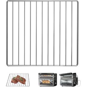 GCQ Wire Rack for Ninja DCT401 DCT402 DCT451 Smart Double Oven, 13''×12.4'' Stainless Steel Toaster Oven Dehydrator Cooling Rack Replacement Parts Accessories for Ninja DCT601 DCT651 Smart Oven