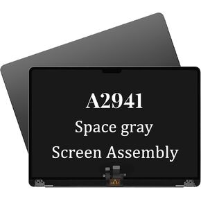 A2941 M2 Screen Replacement for MacBook Air M2 Retina A2941 EMC 8301 2023 Year Full LED LCD Screen Display Assembly Gray