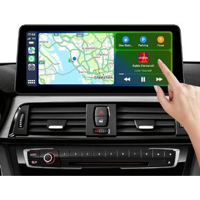 12.3-inch Car Stereo for BMW 3/4 Series F30 F31 F34 F35 F32 F33 F36 (2013-2016) with NBT System, Android Auto Wireless CarPlay Bluetooth Touch Screen Upgrade Factory Radio (12.3" Linux)