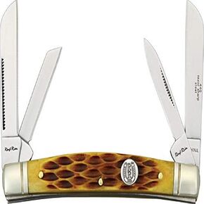 Rough Ryder Congress Amber Bone