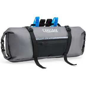 CamelBak M.U.L.E. 9 Bikepacking Waterproof Sideload Handlebar Pack - for Tents and Gear, Wolf Grey