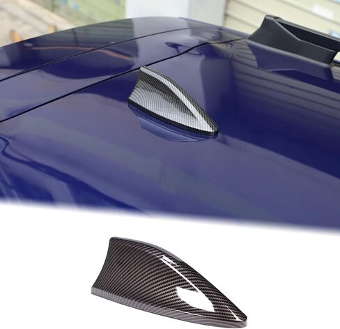 Car Shark Fin Antenna Cover Trim Compatible with 2022 2023 2024 Subaru Crosstrek/BRZ/WRX/Toyota GR86 Car Radio Signal Car Roof Aerial Base Radio Signal Waterproof Top Mounted Antenna ABS Accessories in Kuwait