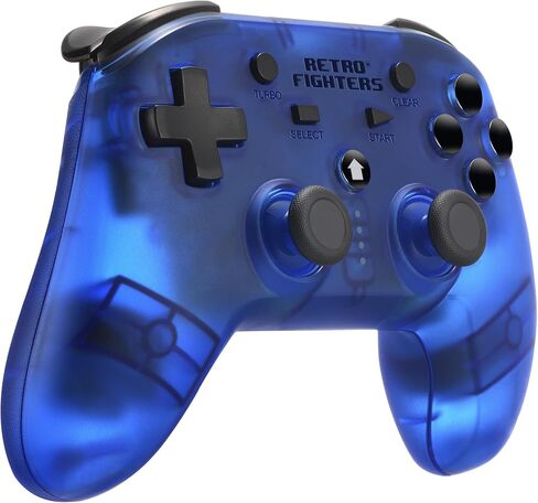 Retro Fighters Defender Next-Gen PS1 - PS2 - PS3 - PS Classic - Switch & PC Compatible Wireless Controller - Black in Saudi Arabia