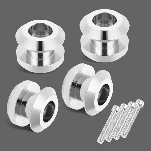 4pcs Docking Hardware Kit Sissy Bar Backrest Mounting Spools Kit Aluminum Bungee Buttons Quick Release for Can Am Spyder F3 F3-S F3-T F3-LTD Models All Years in Kuwait