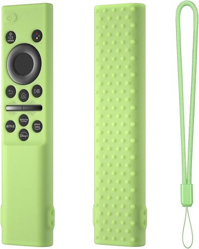 الغطاء البعيد لـ Samsung BN59-01388 BN59-01393 Silicone Case Remote Sleeve (Glow Blue) in Kuwait