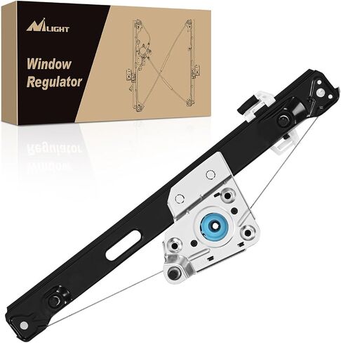 Nilight 749-468 Rear Passenger Side Power Window Regulator,Compatible with BMW E90 E91 323i 325i 325xi 328i 328i xDrive 330i 330xi 335i 335xi M3 2006 2007 2008 2009 2010 2011 in Kuwait