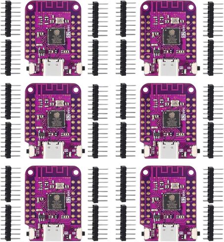 Alinan 4pcs ESP32 S2 Mini V1.0.0 WiFi IOT Board Based ESP32-S2FN4R2 ESP32-S2 4MB Flash 2MB PSRAM MicroPython in Saudi Arabia
