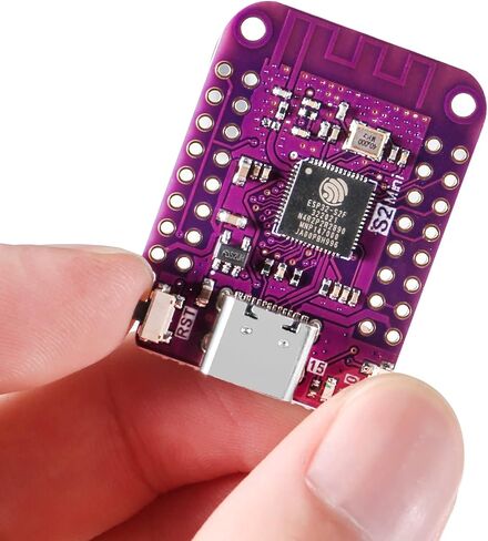 Alinan 4pcs ESP32 S2 Mini V1.0.0 WiFi IOT Board Based ESP32-S2FN4R2 ESP32-S2 4MB Flash 2MB PSRAM MicroPython in Saudi Arabia