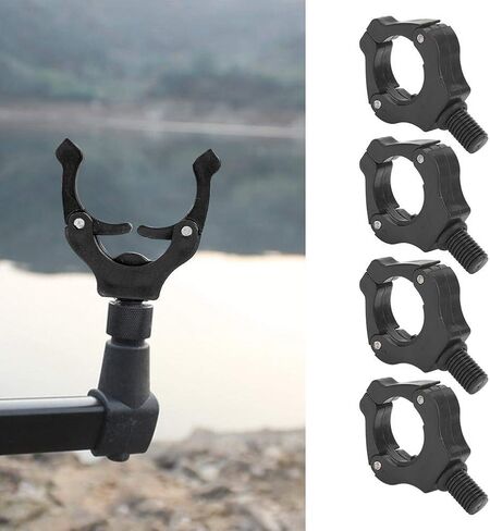 4PCS Magnetic Bracket Head Fishing Rod Automatic Adjustment Fishing Rod Tail Rest Holder Tool Accessories in Saudi Arabia
