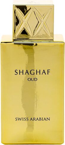 Swiss Arabian Shaghaf Oud - Luxury Products From Dubai - Long Lasting And Addictive Personal EDP Spray Fragrance - A Seductive Signature Aroma - The Luxurious Scent Of Arabia - 2.5 Oz in Kuwait