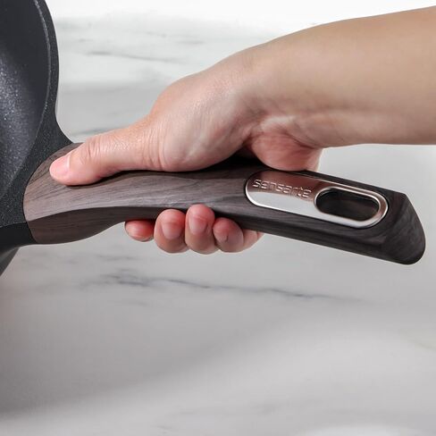 SENSARTE Frying Pan Bakelite Handle Accessories Repalcement Compatible(Taupe small handle) in Saudi Arabia